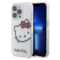 Hello Kitty IML Head Logo Zadný Kryt pre iPhone 15 Pro Max White