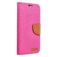 Diárové puzdro na Apple iPhone 13 mini Canvas ružové