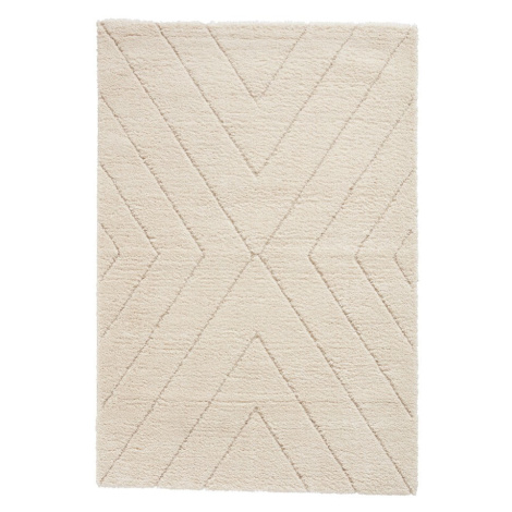 Krémový koberec 120x170 cm Ideal Shaggy – Think Rugs