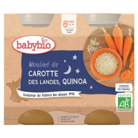 BABYBIO večerné menu mrkvovej Moulin a quinoa 2x200 g