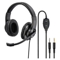 Hama PC Office stereo headset HS-P300, čierny