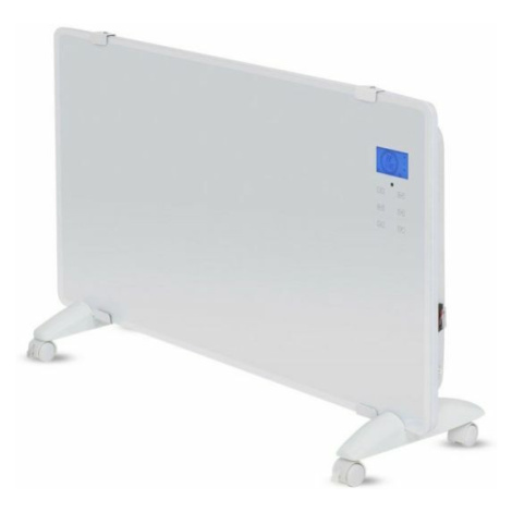 Elektrický ohrievač s diaľkovým ovládačom 2000W IP24 biely VT-2000WRD (V-TAC)