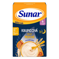 SUNAR mliečna krupicová kaša na dobrú noc medová 210 g