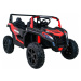 mamido  Detské elektrické autíčko Buggy UTV Strong 24V nafukovacie kolesá červené