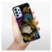 Odolné silikónové puzdro iSaprio - Dark Flowers - Samsung Galaxy A13