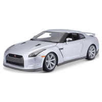 Bburago 1:18 2009 Nissan GT-R Metallic Silver