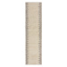 Ručně tkaný běhoun Minerals Border Natural - 60x230 cm Flair Rugs koberce