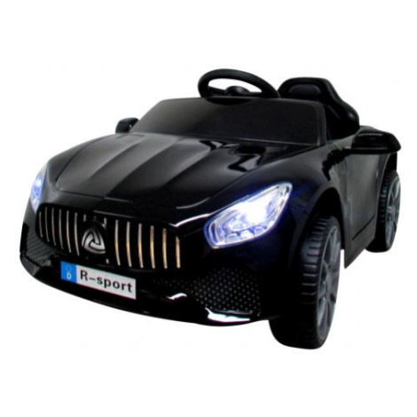 mamido  Elektrické autíčko Cabrio B3 v lesklej čiernej farbe