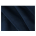 Modrá zamatová podrúčka k modulárnej pohovke Rome Velvet - Cosmopolitan Design