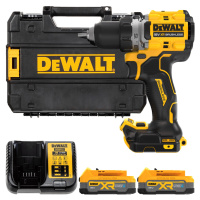 DEWALT 18V XR Aku vŕtačka bez príklepu, 2x 1,7 Ah POWERSTACK DCD800E2T-QW