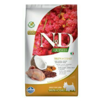 N&D Quinoa DOG Skin & Coat Quail & Coconut Mini 2,5kg