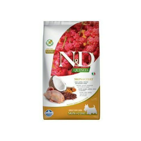 N&D Quinoa DOG Skin & Coat Quail & Coconut Mini 2,5kg