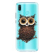 Plastové puzdro iSaprio - Owl And Coffee - Huawei Nova 3