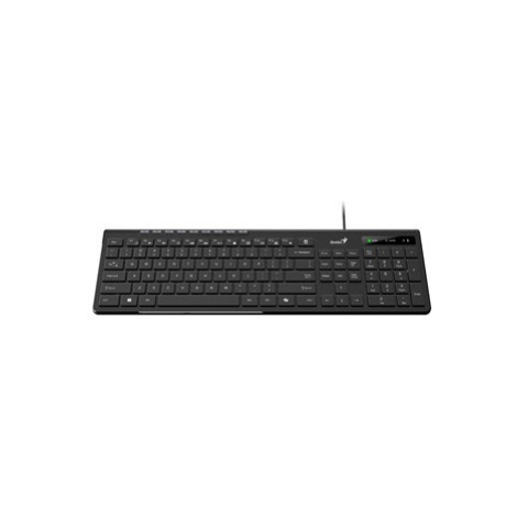 Genius Slimstar 230 II COPILOT 31310048407, klávesnice CZ/SK, multimediální, slim typ drátová (U