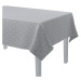 Dekoria Obrus na stôl obdĺžnikový, vzor kocky na sivom podklade, Sunny, 143-50