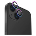 UNIQ OPTIX IPHONE 15/15PLUS (2023) 6.1 / 6.7 ALUMINIUM CAMERA LENS PROTECTOR - IRIDESCENT (IRIDS