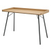 Pracovný stôl s doskou v dubovom dekore 52x115 cm Rayburn – Woodman