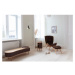 Hnedý TV stolík v dekore duba 140x40 cm Audacious – UMAGE