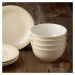 Bielo-béžová porcelánová miska Like by Villeroy & Boch, 0,75 l
