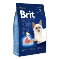 Krmivo Brit Premium by Nature Cat Sterilized Lamb 8kg