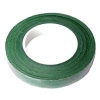 Papierová páska na kvetinové drôty 12 mm 27 m zelená - Decora