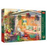 Trefl Puzzle 1000 Premium Plus - Čajový čas: Moje obľúbené miesto