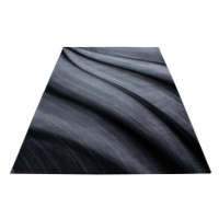 Kusový koberec Miami 6630 black Rozmery koberca: 160x230