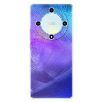 Odolné silikónové puzdro iSaprio - Purple Feathers - Honor Magic5 Lite 5G