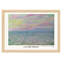 Plagát v ráme 75x55 cm Claude Monet – Wallity