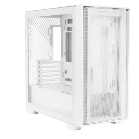 ASUS case A21 TG CASE, Mini Tower, biela