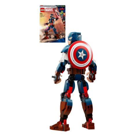 LEGO ® 76258 Zostaviteľná figúrka: Captain America