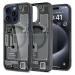 Odolné puzdro na Apple iPhone 15 Pro Spigen Ultra Hybrid Mag MagSafe Zero One čierne