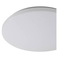 Lindby LED vonkajšie stropné svietidlo Astera, biele, 3 000 K, Ø 33 cm