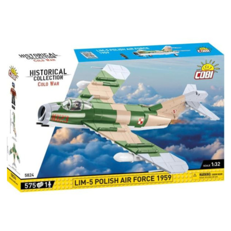 Cobi Cold War LIM-5 Polish Air Force 1959, 1:32, 588 k, 1 f