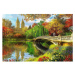 Trefl Drevené puzzle 501 - Central Park, Manhattan, New York