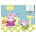 Drevené kocky Peppa Pig: Veselý deň - 20 kociek