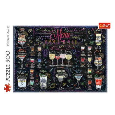 Trefl Puzzle 500 - Cocktail Menu