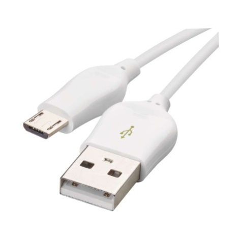 EMOS SM7004W USB kábel 2.0 A/M - micro B/M 1m biely Quick