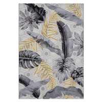 Kusový koberec Flair 105612 Gold Leaves Multicolored – na von aj na doma Rozmery kobercov: 160x2