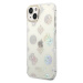 Guess PC/TPU Peony Glitter Zadný kryt pre iPhone 14 Max White