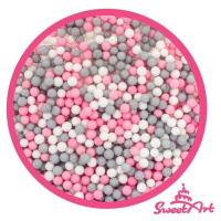 SweetArt cukrové perly Kitty mix 5 mm (80 g) - dortis