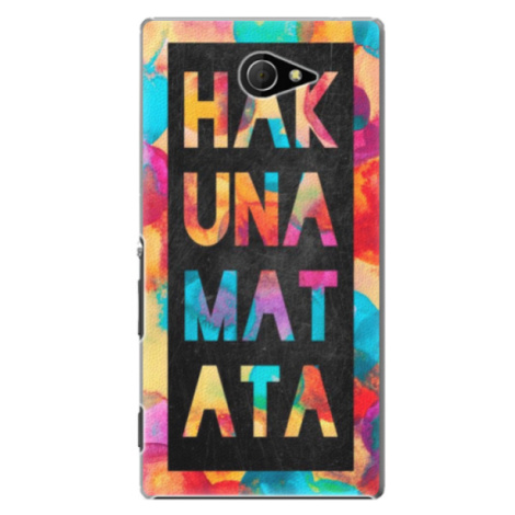 Plastové puzdro iSaprio - Hakuna Matata 01 - Sony Xperia M2