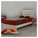 Jednolôžková posteľ v prírodnej farbe 90x200 cm Fuga – Kalune Design