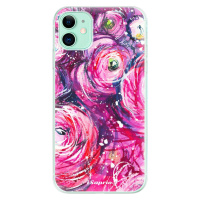 Odolné silikónové puzdro iSaprio - Pink Bouquet - iPhone 11