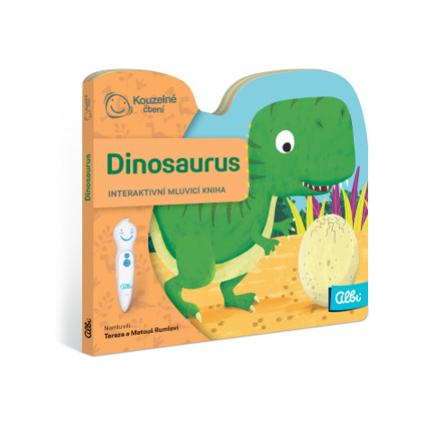Minikniha s výsekem - Dinosaurus CZ ALBI