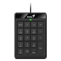 GENIUS numerická klávesnica NumPad 110/ Drôtová/ USB/ slim design/ čierna