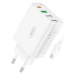 Nabíjačka XO Wall charger L120 3x USB, 1x USB-C, 18W (white)