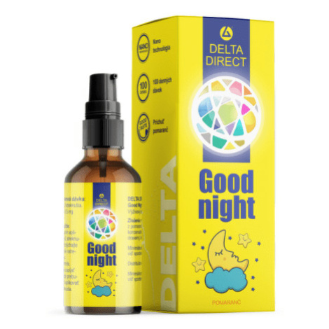 DELTA DIRECT Good night melatonín pomaranč tekutý s dávkovačom 30 ml