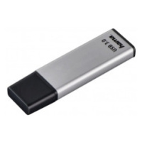 Hama 181053 FlashPen Classic, USB 3.0, 64 GB, 40 MB/s, strieborný