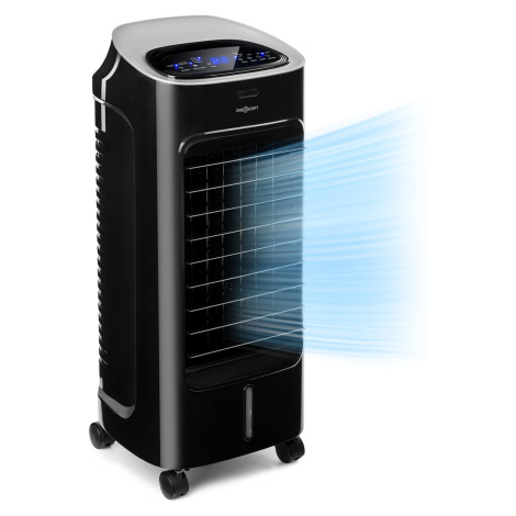 OneConcept Coolster, ochladzovač vzduchu, ventilátor, ionizátor, 60 W, 320 m³/h , 4 l, čierny